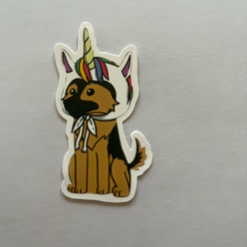 𝅺DOG stickers decals German shepherd 🐶2 for $9 or 4 for $15🐶